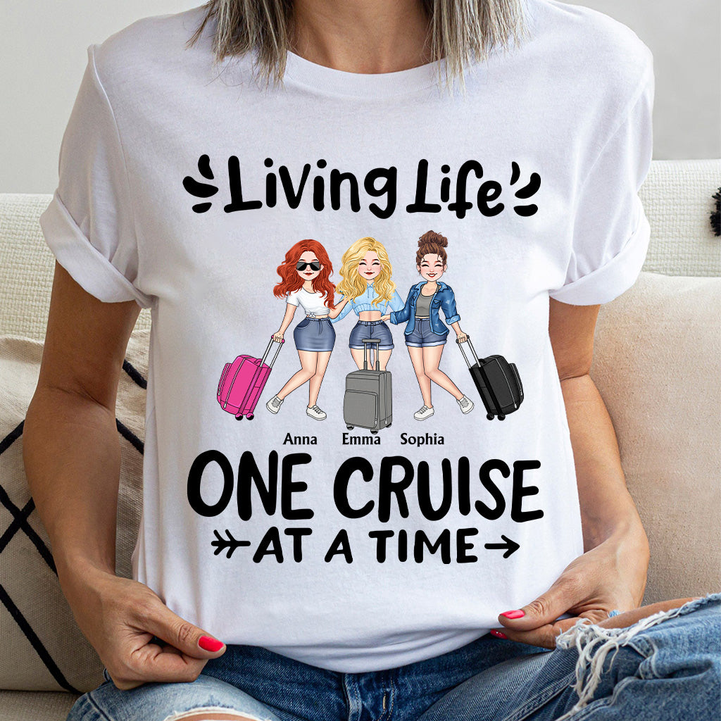 Cruise Squad – Das perfekte Geschenk für Kreuzfahrtfreunde, Mütter, Schwestern, Töchter – Personalisiertes T-Shirt und Hoodie