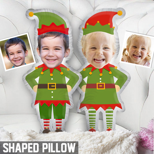 My Grandson - Personalized Christmas Shaped Pillow