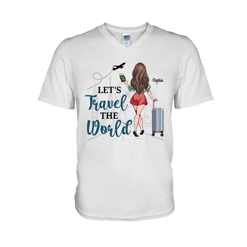 So The Adventure – Reisegeschenk für Mama, Tochter, Enkelin, Ehefrau, Freundin, Freundin – Personalisiertes T-Shirt und Hoodie