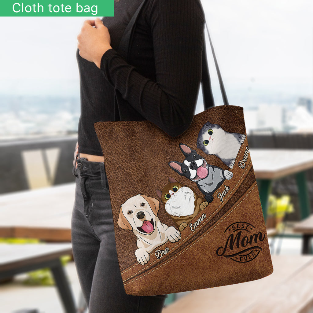 Beste Mama aller Zeiten – personalisierte Hundetragetasche