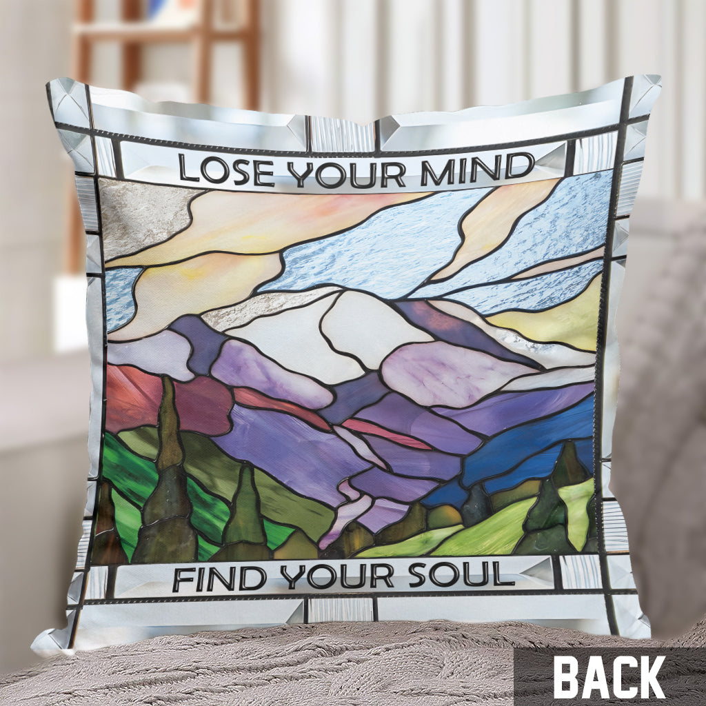 Verliere den Verstand – Wanderkissen