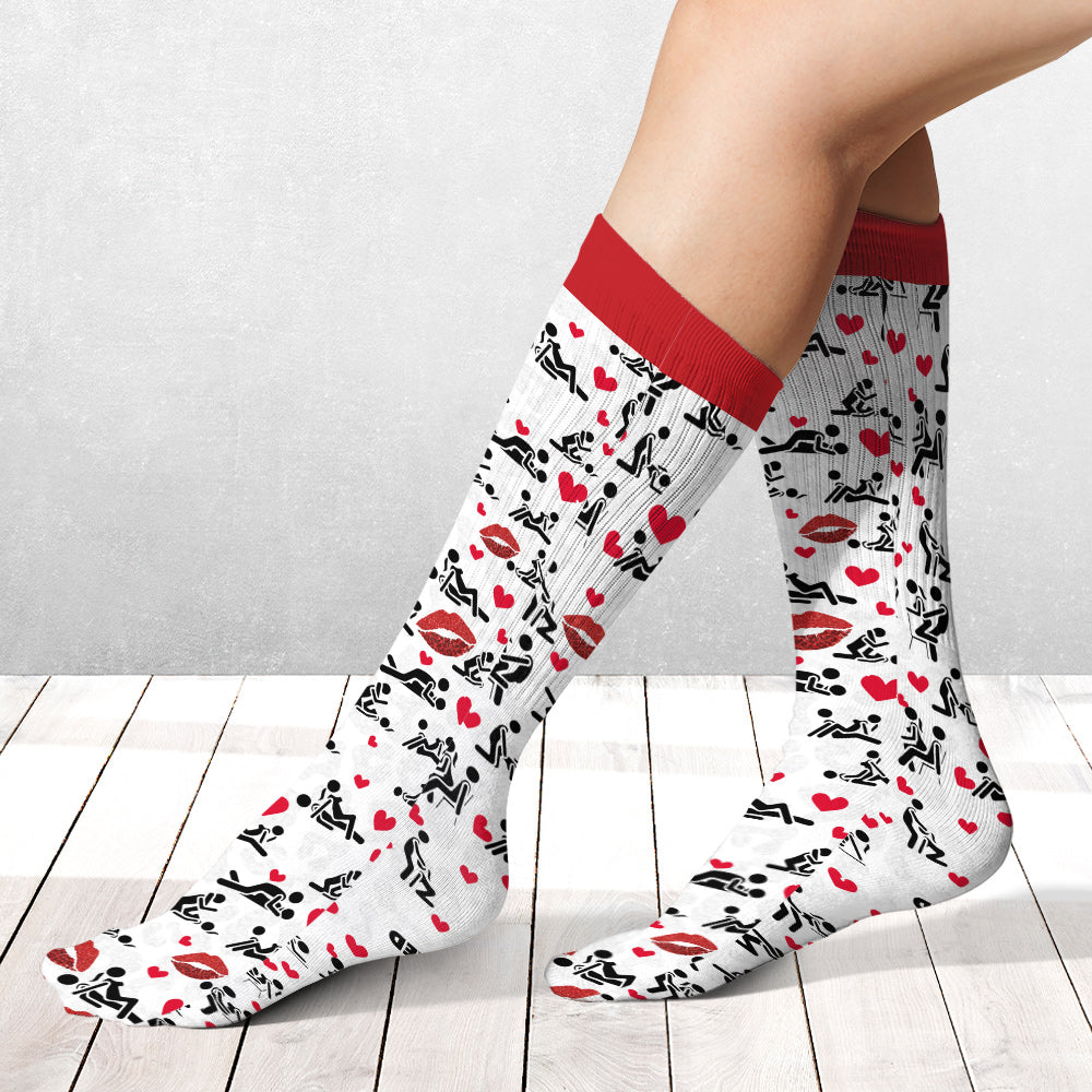 Ich liebe dich – Personalisierte Socken für Paare