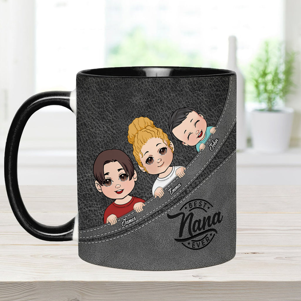 Beste Oma / Opa / Papa / Mama aller Zeiten - Personalisierte Tasse mit Oma-Akzent
