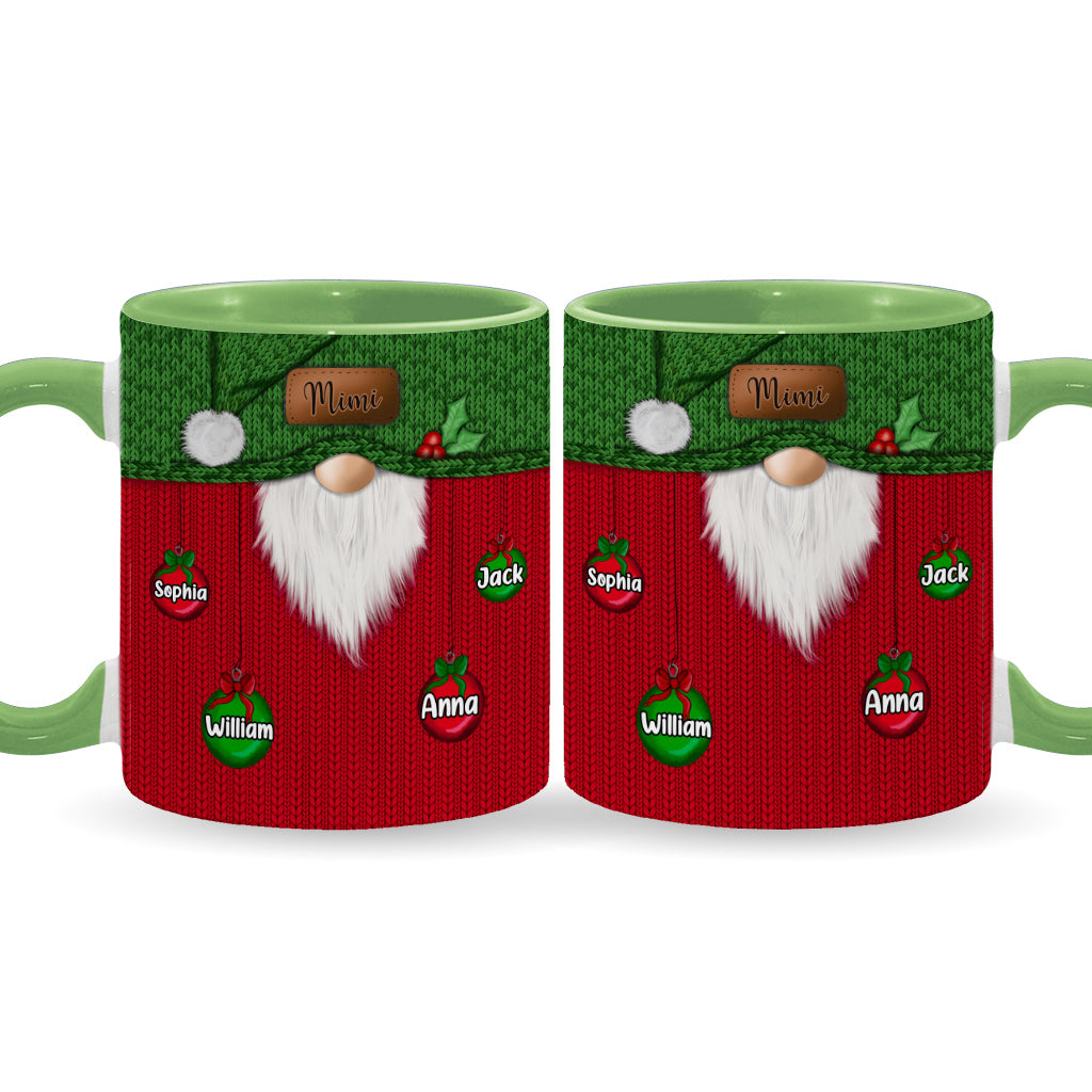 Best Grandma Ever - Personalized Grandma Accent Mug