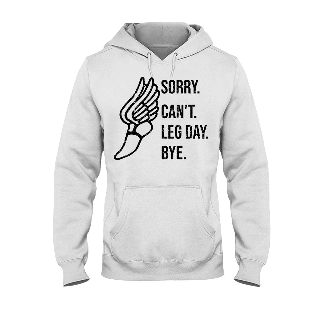 Sorry, Beintraining fällt aus – Tschüss Lauf-T-Shirt und Hoodie