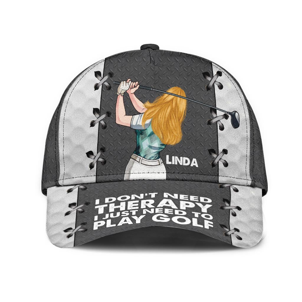 I Just Need To Play Golf - Personalized Golf Classic Cap