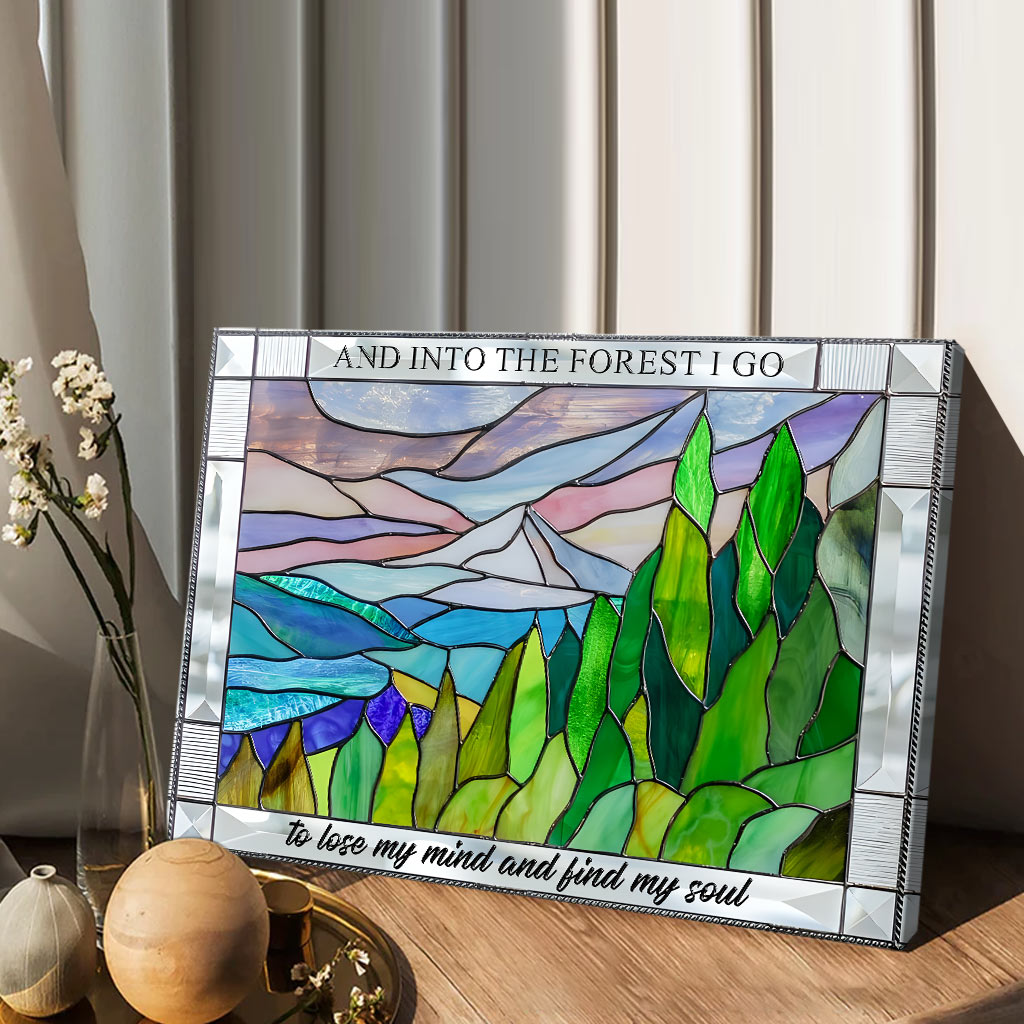 Und ich gehe wandern – Leinwand und Poster