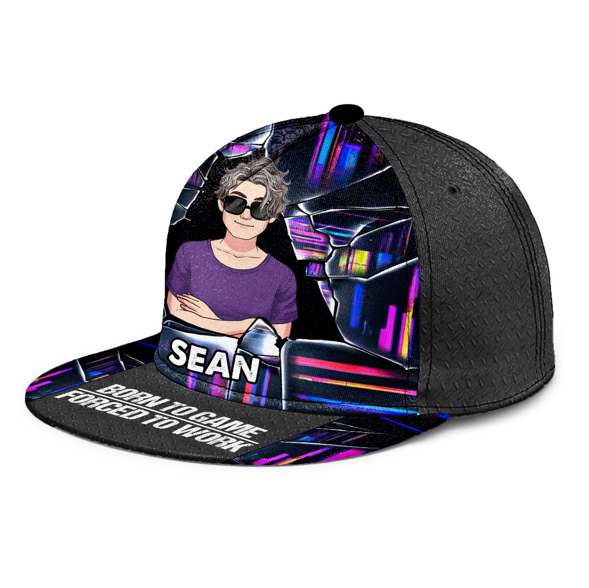 Born To Game - Personalized Video Game Snapback