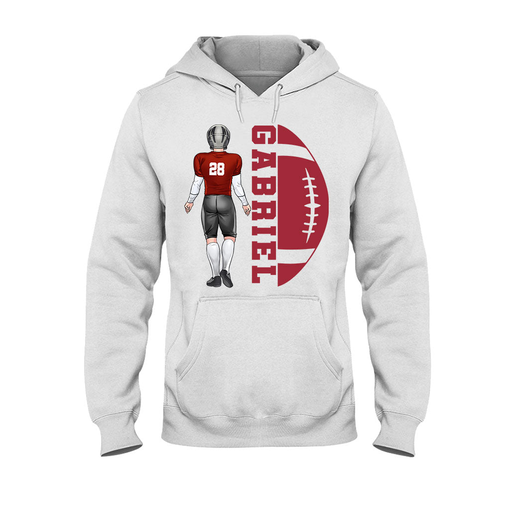 Fußballfan – Personalisiertes Fußball-T-Shirt und Hoodie