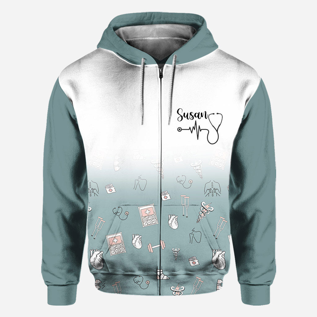 Nurse Jacket - Personalized Nurse All Over Shirt