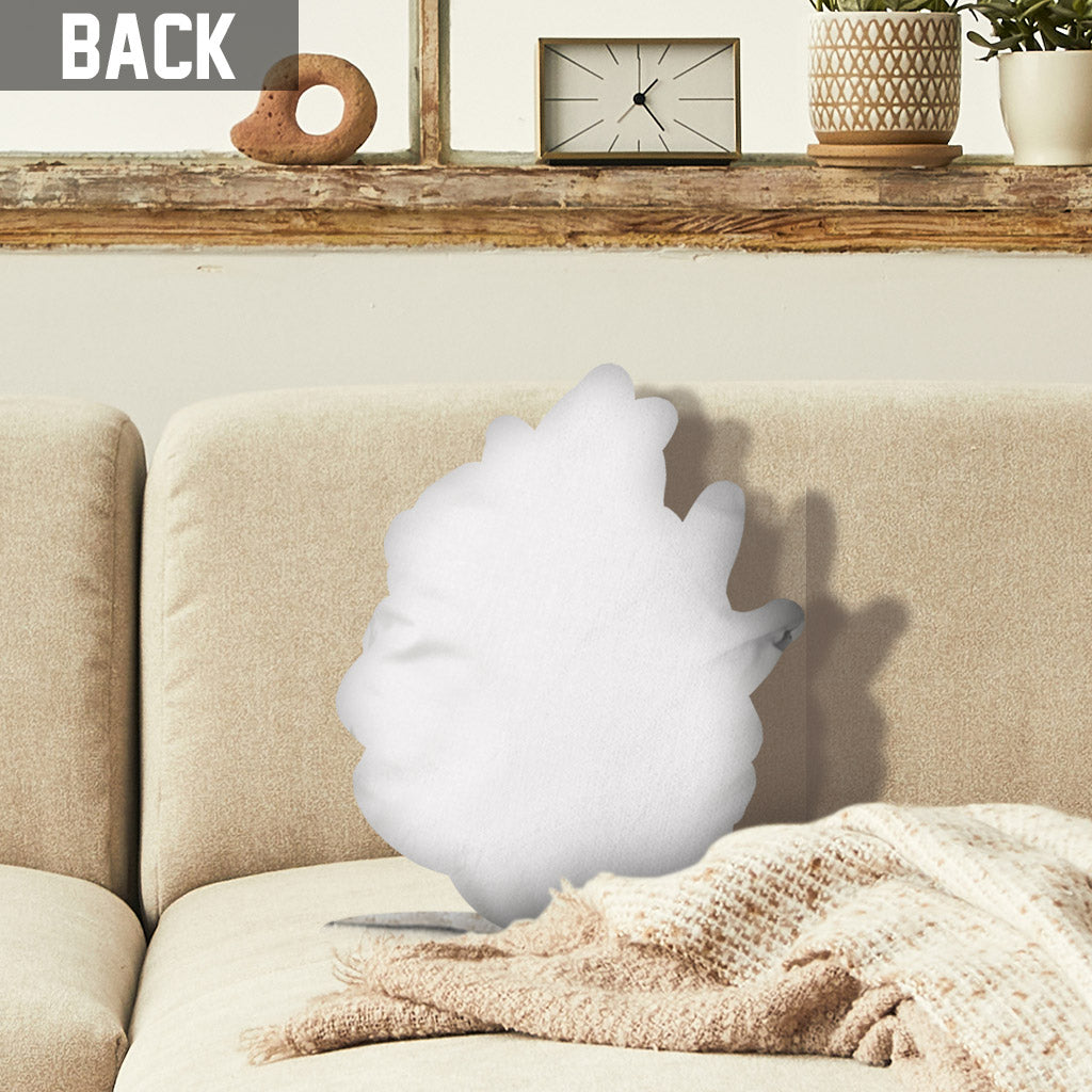 Schwarze Katze – Personalisiertes Kissen in Form einer schwarzen Katze