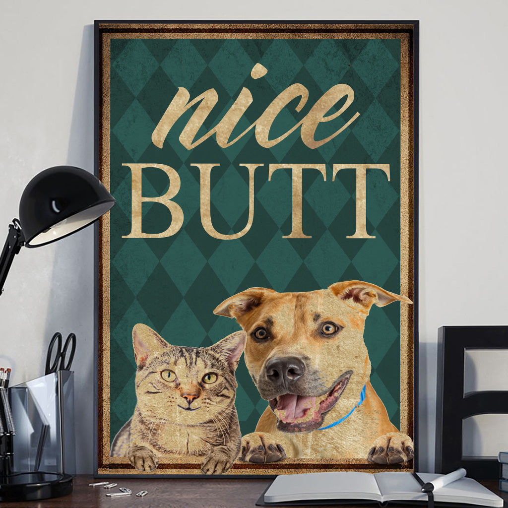 Schönes Hundefoto hochladen – Personalisierte Hundeleinwand und Poster