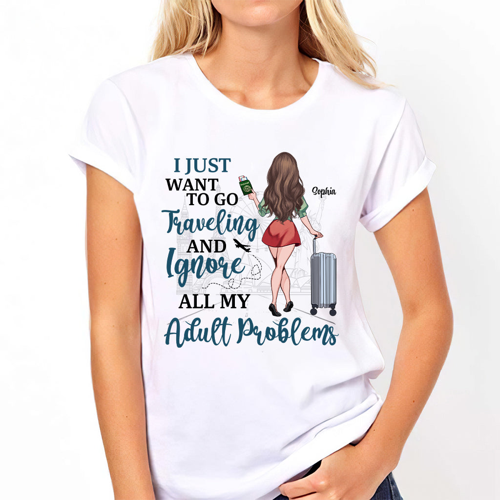 So The Adventure – Reisegeschenk für Mama, Tochter, Enkelin, Ehefrau, Freundin, Freundin – Personalisiertes T-Shirt und Hoodie