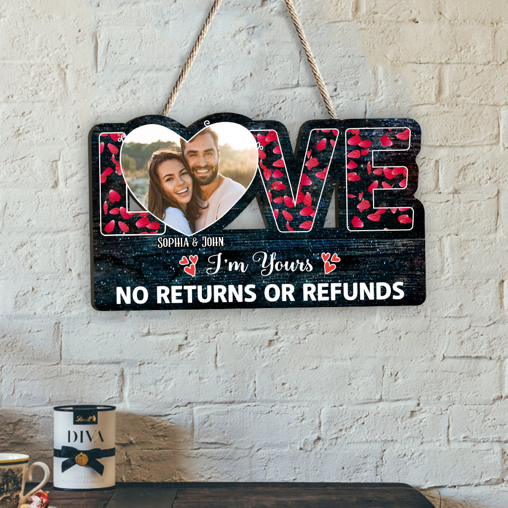 Das sind wir – Geschenk für Paare (Ehemann, Ehefrau, Freund, Freundin) – Personalisiertes Holzschild