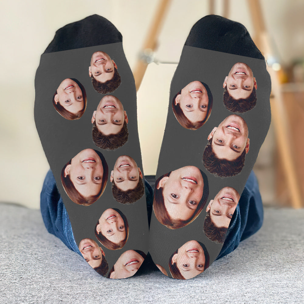 Individuell gestaltete Socken für Paare