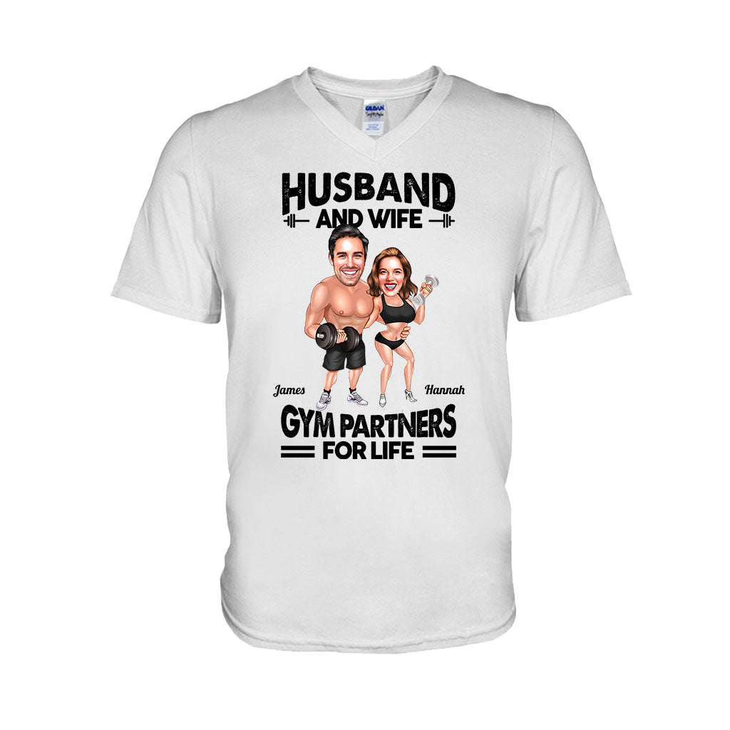 Die Schöne und das Biest – Personalisiertes Fitness-T-Shirt und Hoodie