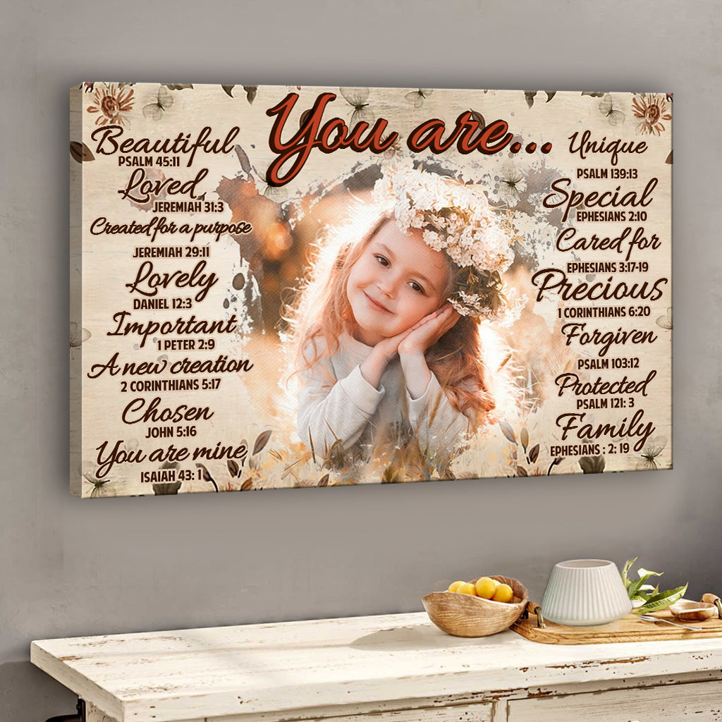 God Says You Are - Personalized Family Canvas And Poster