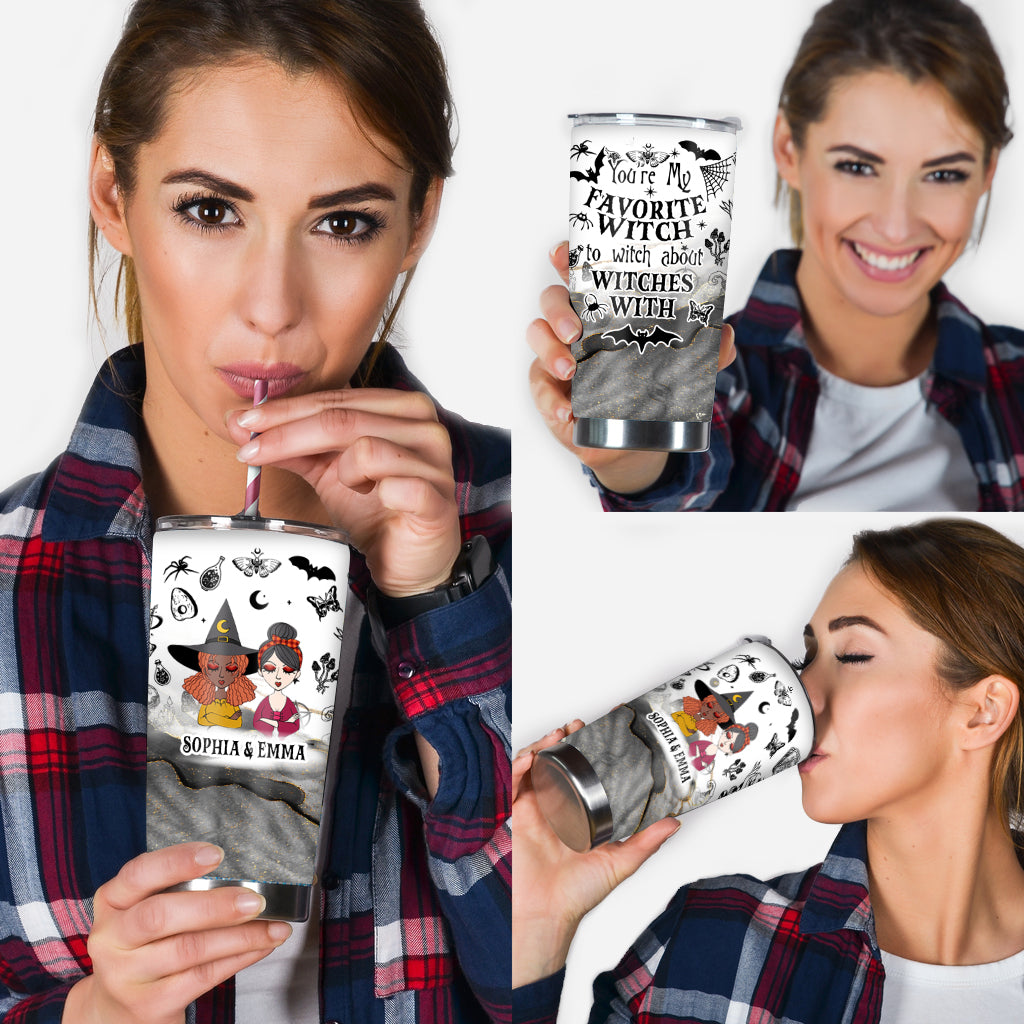 Du bist meine Lieblingshexe – personalisierter Bestie-Becher