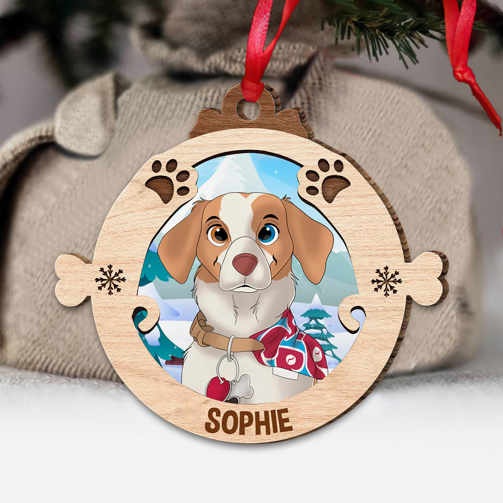 Ich liebe meinen Hund/meine Katze – Geschenk für Hundeliebhaber – Personalisierter Schmuck