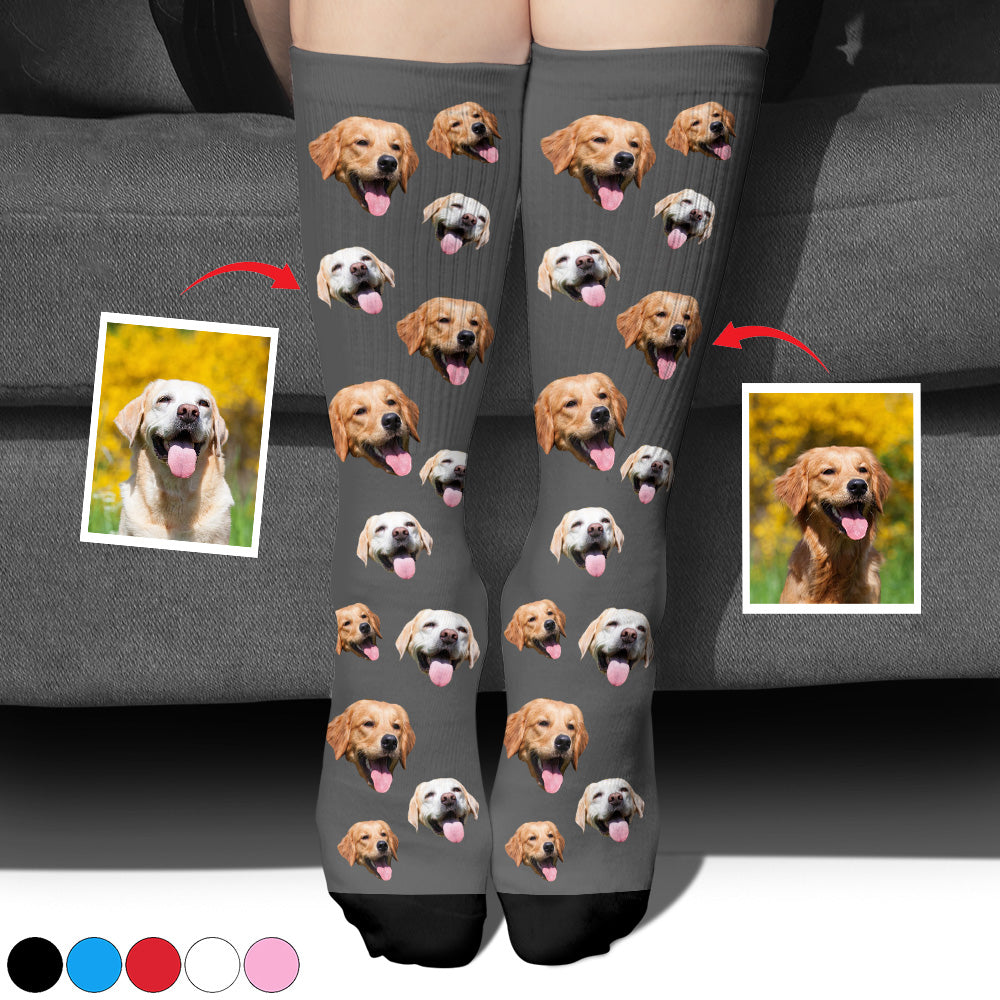 Individuell gestaltete Hundesocken