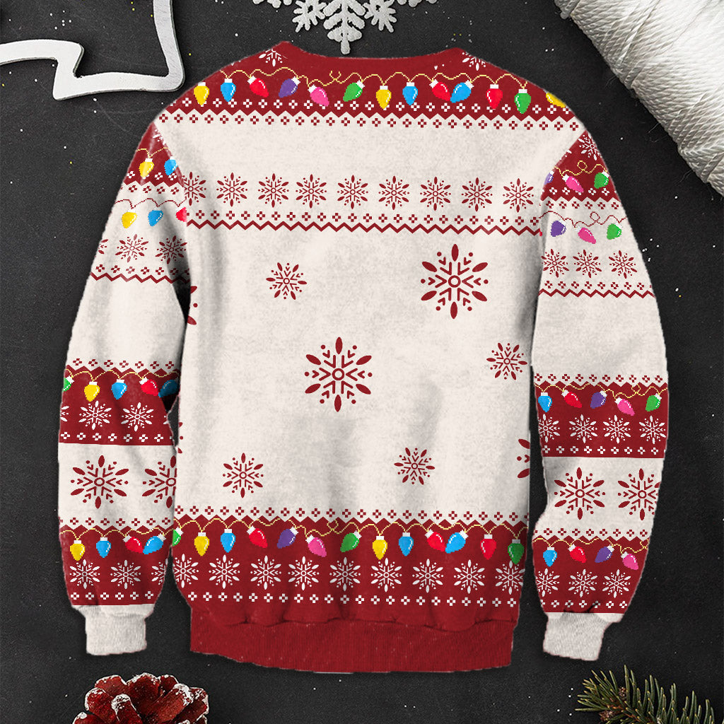 Kekse essen für zwei – personalisierter Schwangerschaftspullover