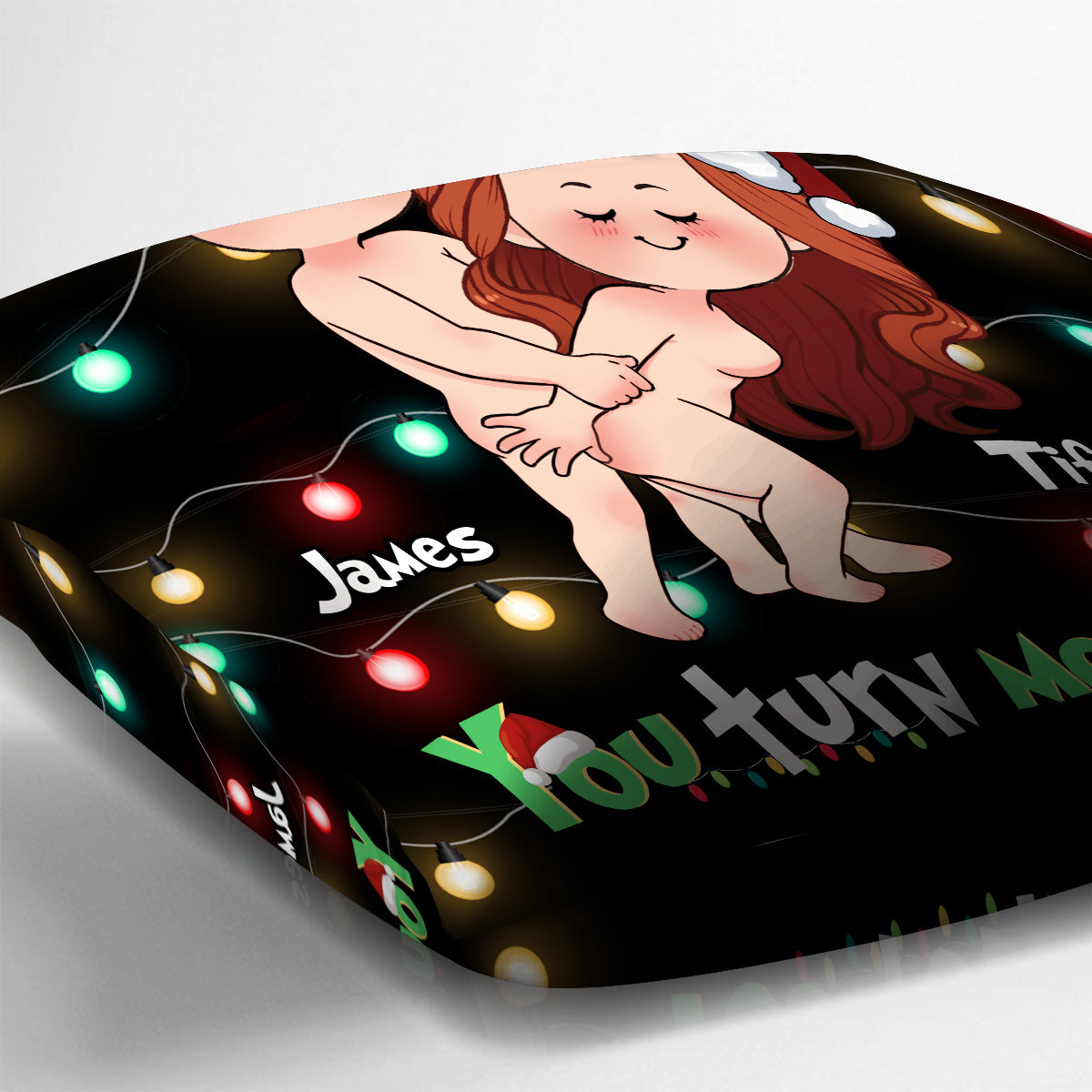 Du machst mich an – Personalisiertes Pärchenkissen