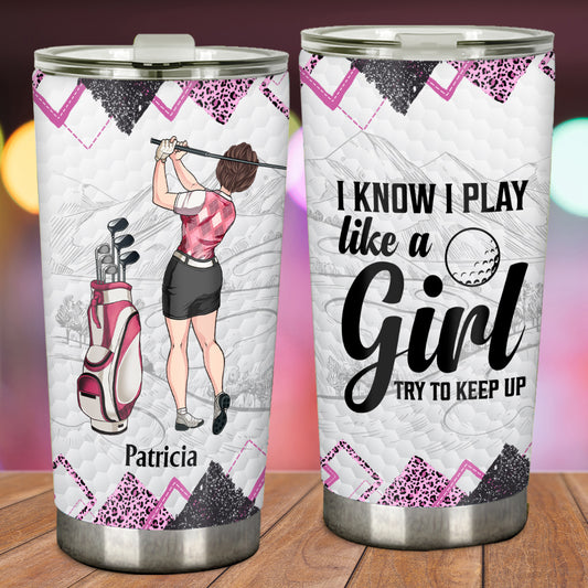 Golfunterricht – Personalisierter Golfbecher