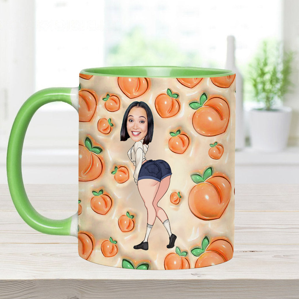 Mein Hintern wäre so einsam - Personalisierte Tasse mit Pärchenmotiv