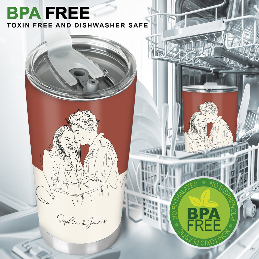 Ich gehöre dir – personalisierter Partner-Trinkbecher