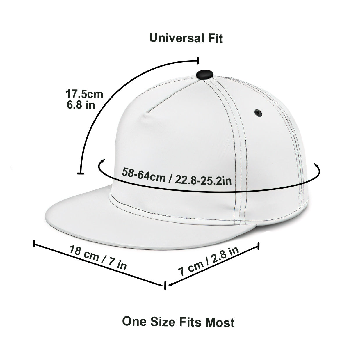 Liebe zum Pferd – Personalisierte Pferde-Snapback-Kappe