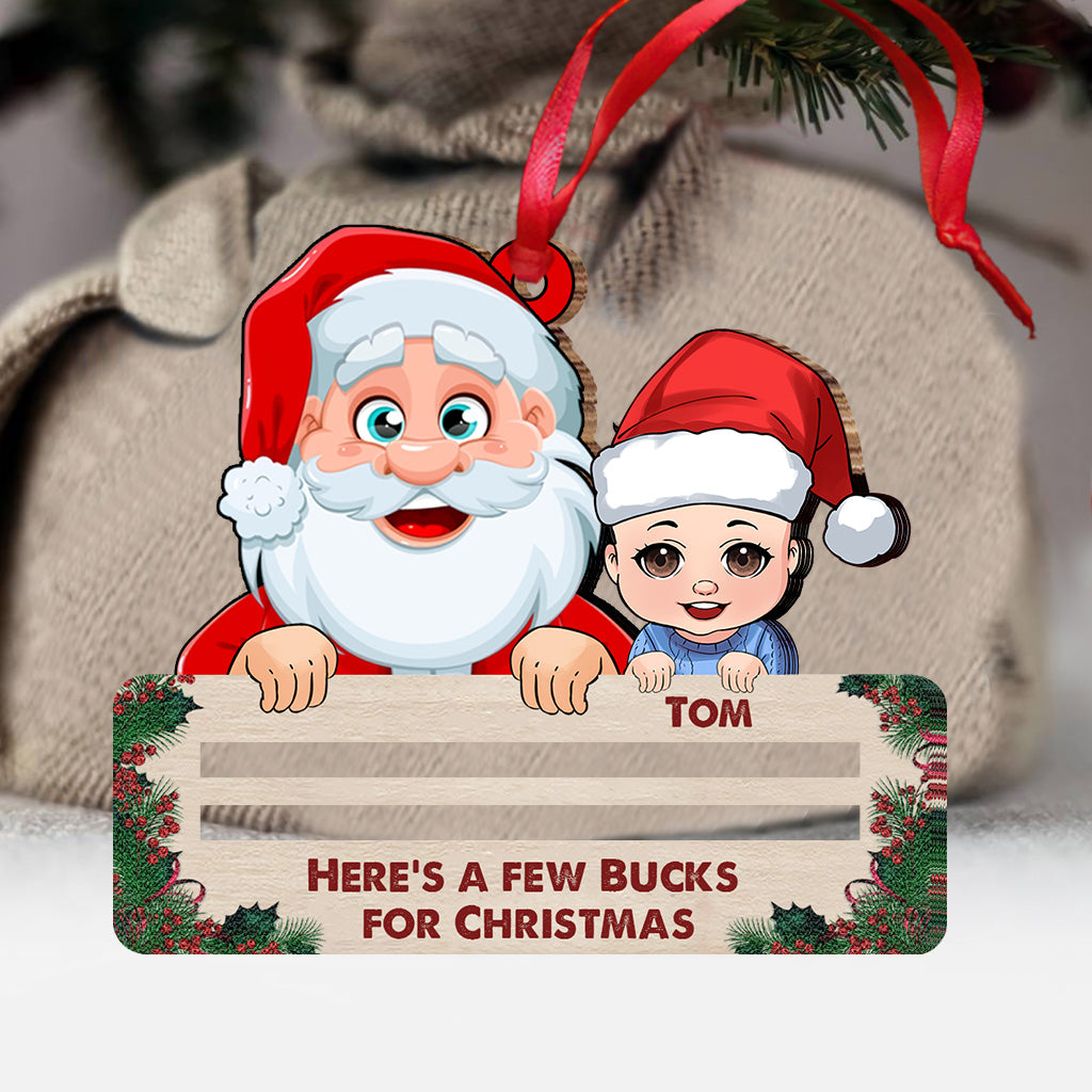 Totally On The Nice List - Personalized Kid Ornament