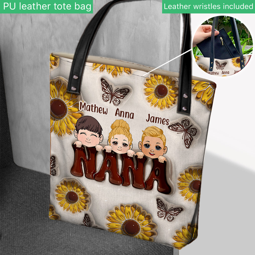 Die beste Oma der Welt – Geschenk für Oma – Personalisierte Tragetasche