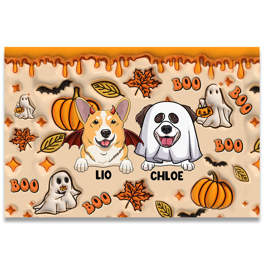 Boo - Personalized Dog Doormat