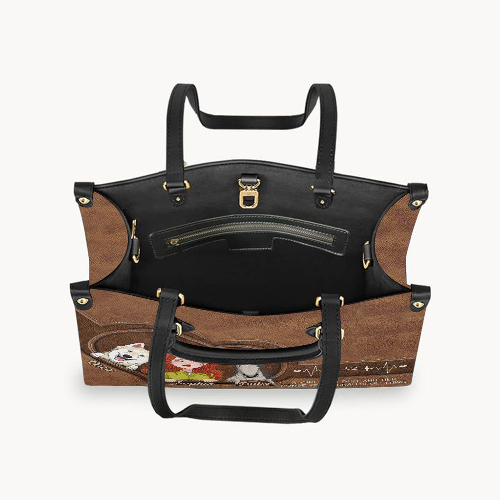 Was für ein schönes Ding – personalisierte Handtasche aus Pferdeleder