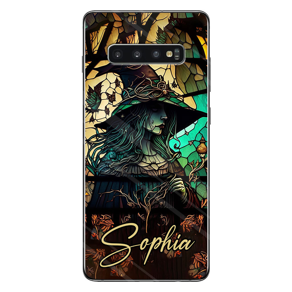 Mysteriöse Hexe – Personalisierte Hexen-Handyhülle