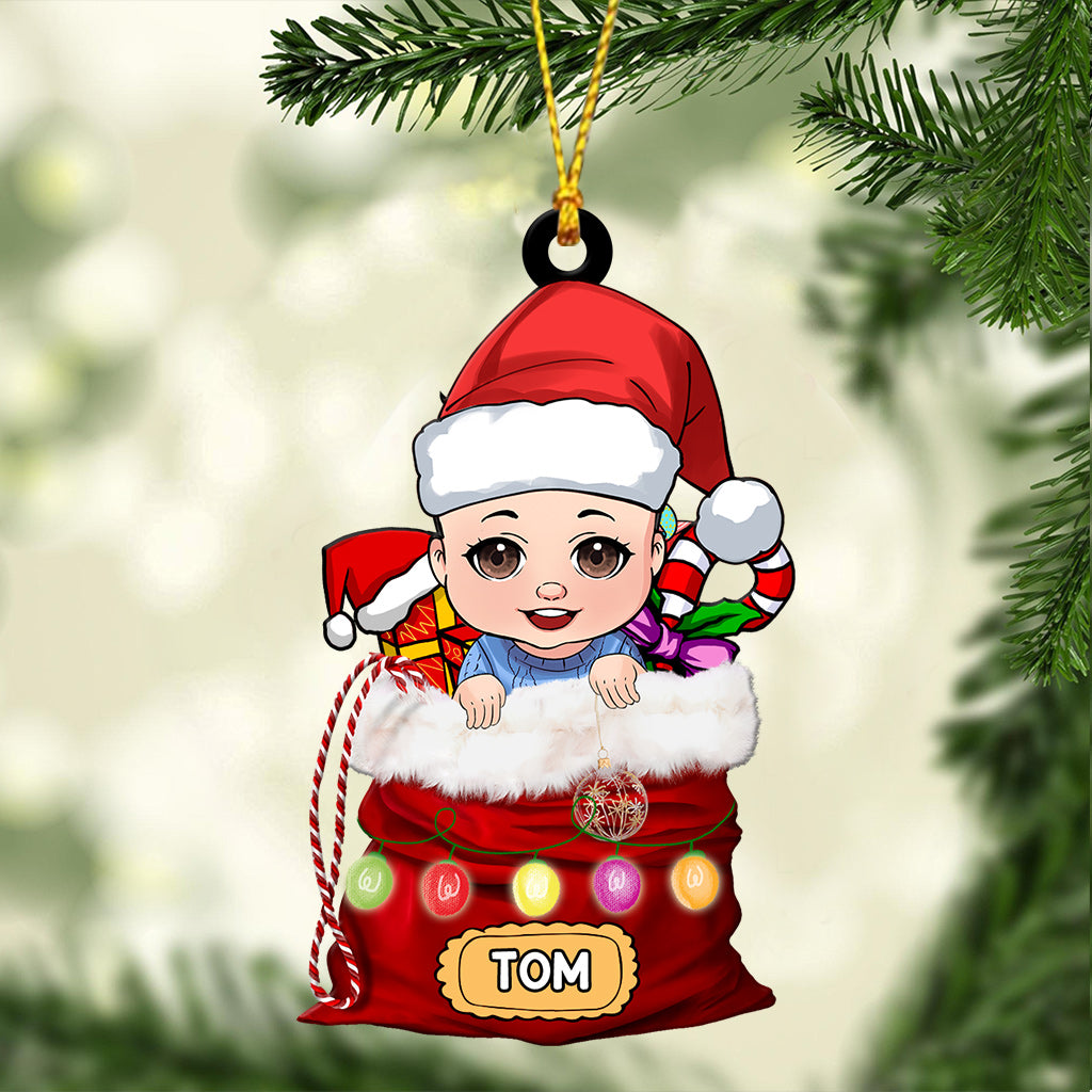 Meine Enkelkinder – Personalisierter Oma-Weihnachtsbaumschmuck