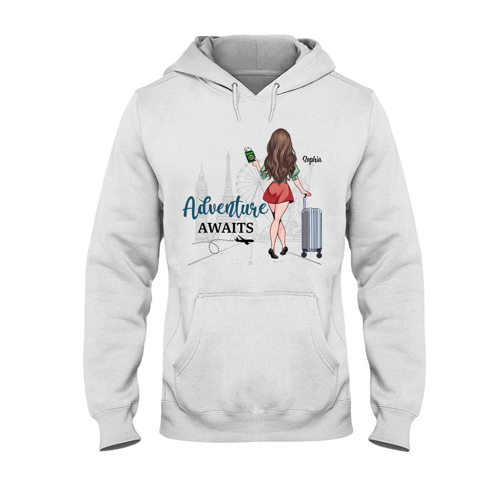 So The Adventure - Travelling gift for mom, daughter, granddaughter, wife, girlfriend, friend - Personalized T-shirt And Hoodie