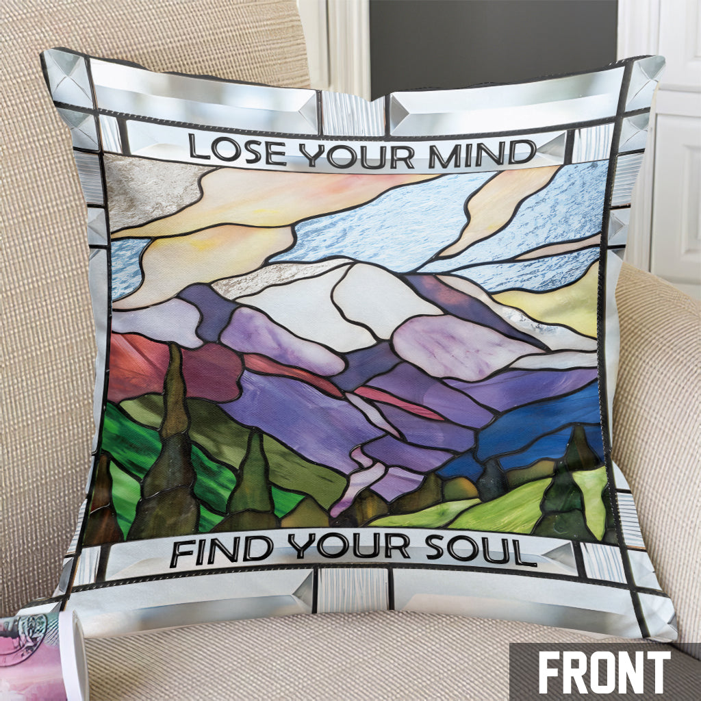 Verliere den Verstand – Wanderkissen