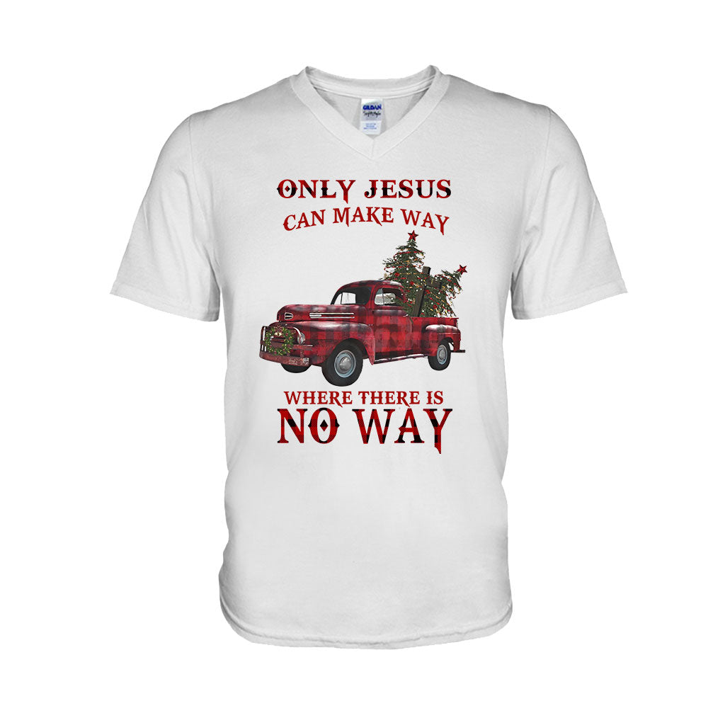 Nur Jesus kann den Weg ebnen – Christliches T-Shirt & Hoodie