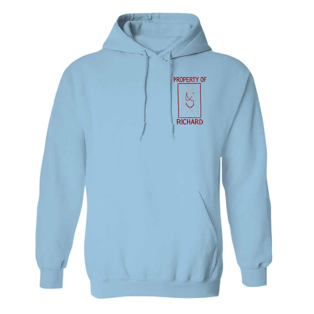 Pikantes Geschenk für ihn – personalisierter, bestickter Partner-Hoodie