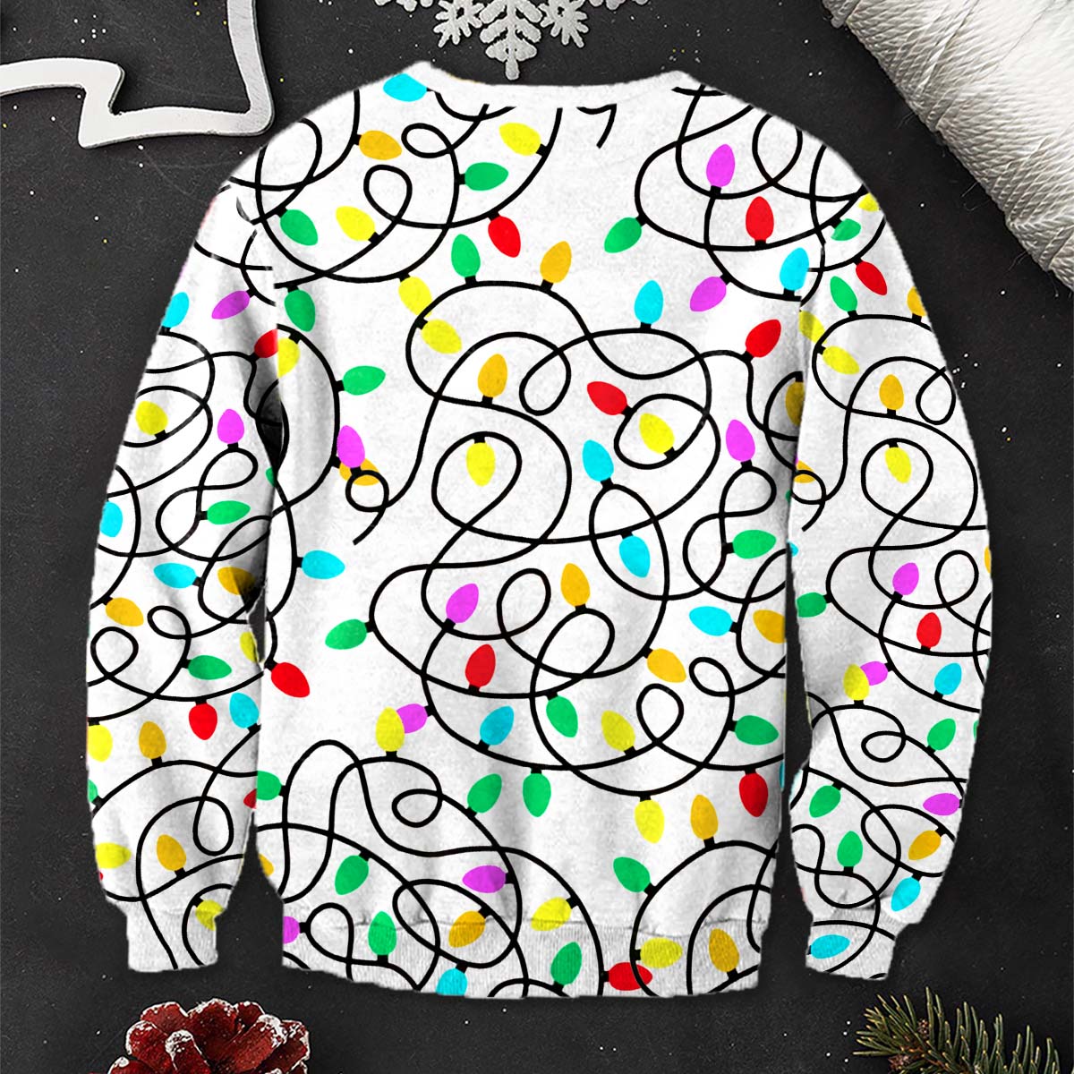 Is This Jolly Enough - Gift for cat lovers - Personalized Ugly Sweater