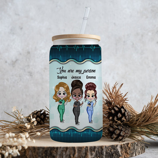 Zufall hat uns zu Kollegen gemacht – personalisiertes Pflege-Dosenglas