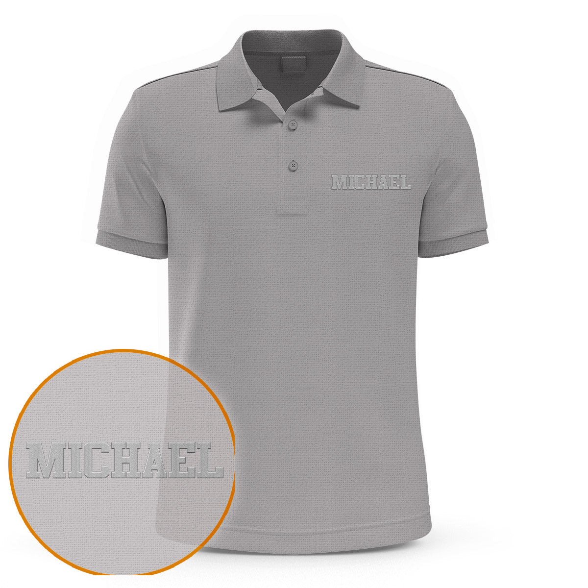 Poloshirt mit individueller Namensstickerei für Ihren Enkel – personalisiertes Shirt
