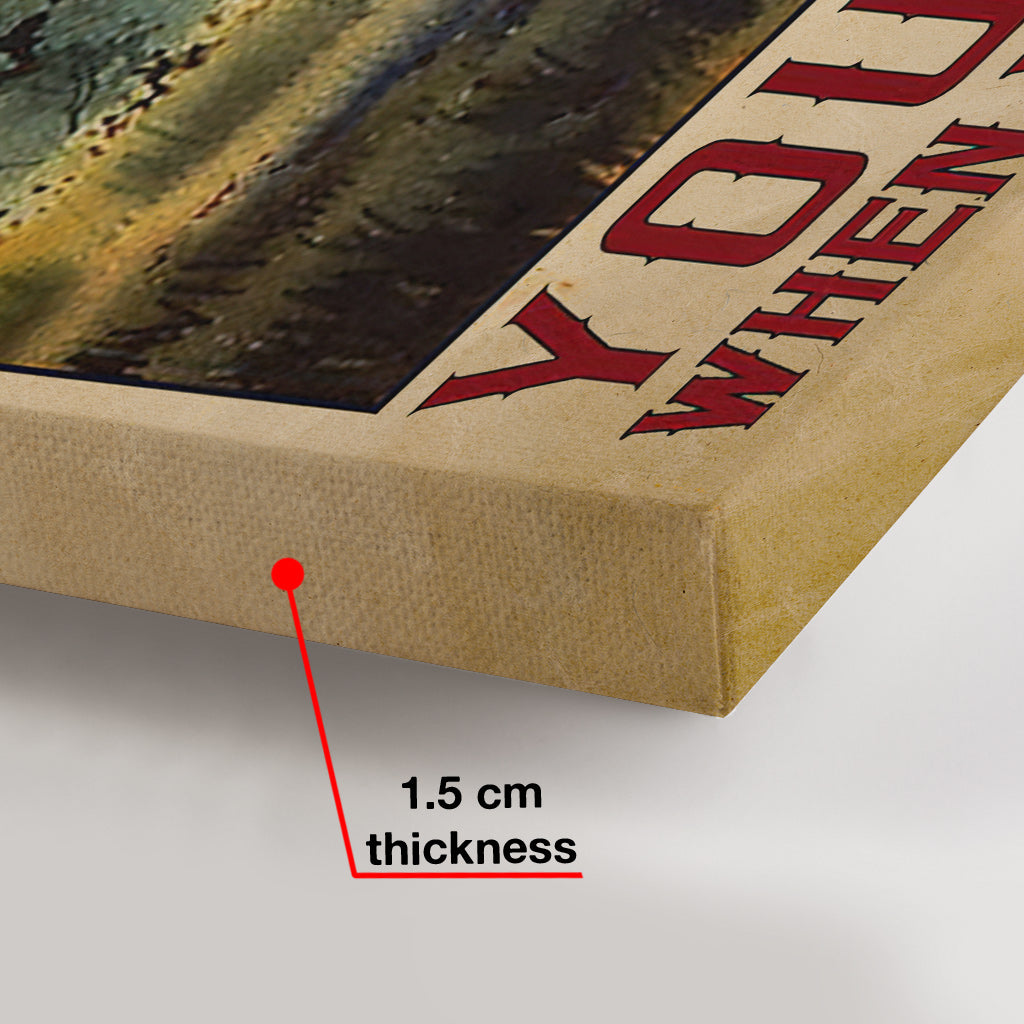 Man wird alt, wenn man aufhört zu laufen – Personalisierte Laufleinwand und Poster