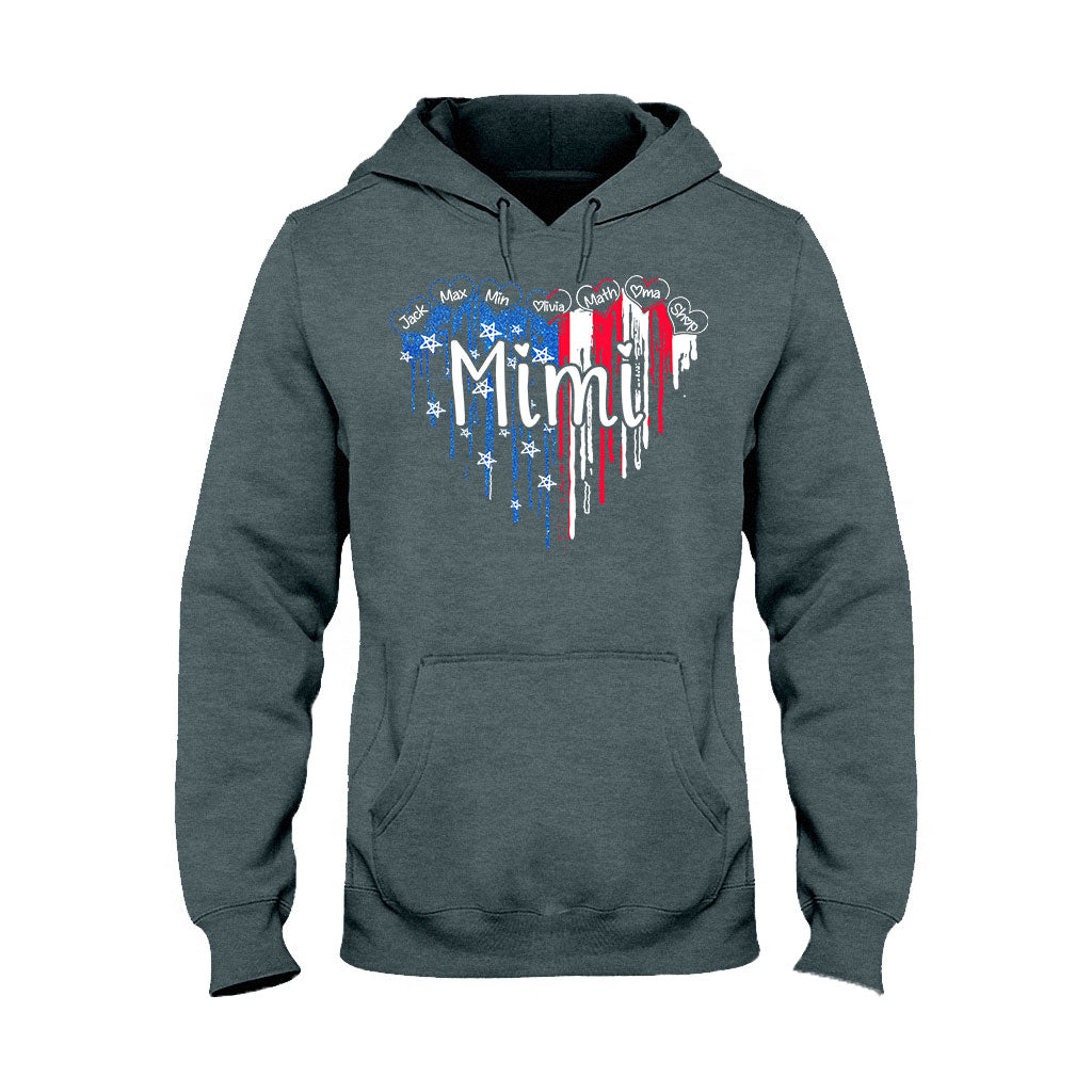 Meine Enkelkinder – Personalisiertes Oma-T-Shirt & Hoodie