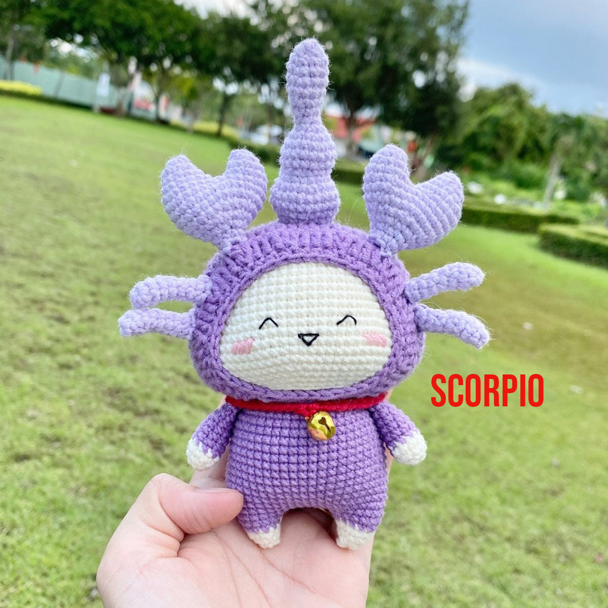 12 Sternzeichen Amigurumi - Personalisierte handgestrickte Horoskoppuppe