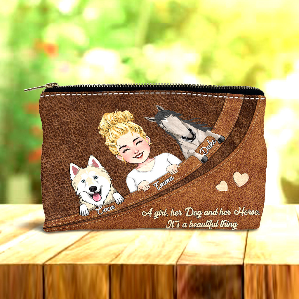 Was für ein schönes Ding – Pferdegeschenk für Hunde- und Katzenliebhaber – personalisierter Beutel