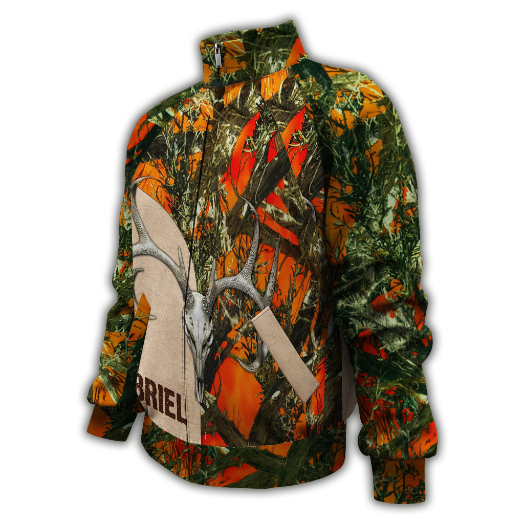 Liebe zur Jagd – Personalisierte Jagd-Reißverschlussjacke