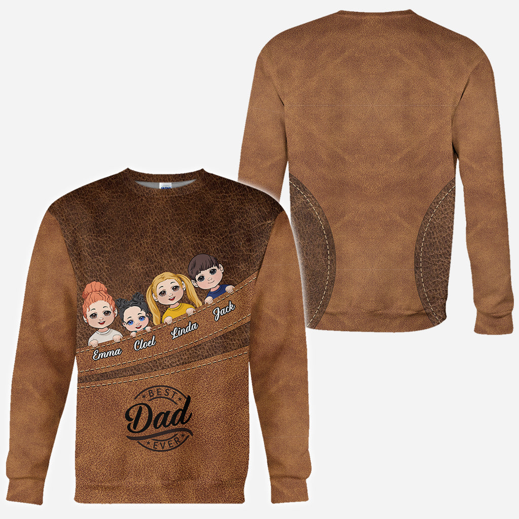 Bester Papa/Oma/Opa/Mama aller Zeiten – Personalisiertes Vater-Shirt