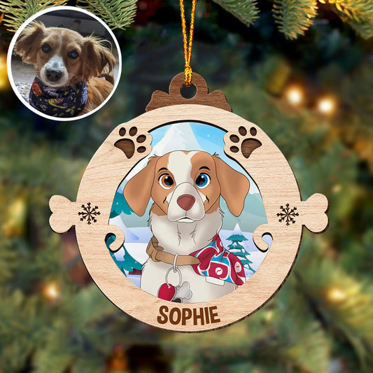 Ich liebe meinen Hund/meine Katze – Geschenk für Hundeliebhaber – Personalisierter Schmuck